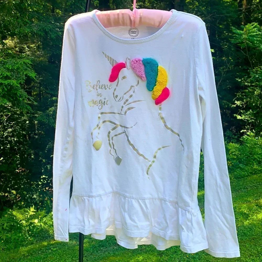 Girl's Magical Unicorn Shirt